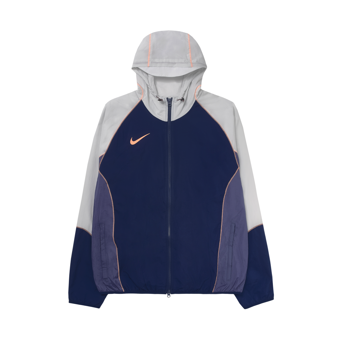 나이키 스트라이크+ 리펠 후드 풋볼 자켓 블루 보이드 포톤 더스트 - 아시아(Nike Strike+ Repel Hooded Football Jacket Blue Void Photon Dust - Asia)