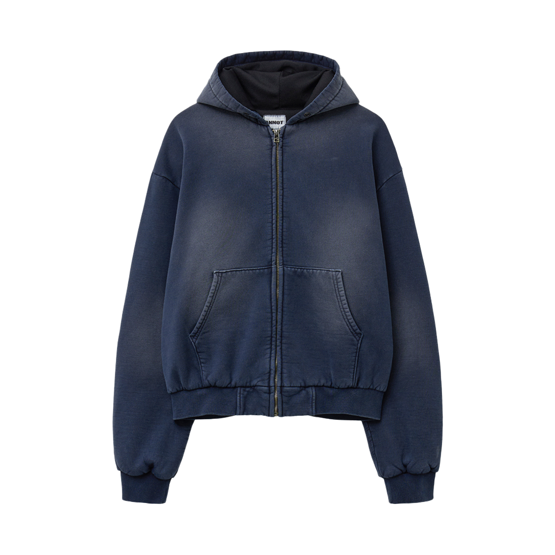 아노트 빈티지 써멀 집업 후디 네이비(ANNOT VTG Thermal Zip-Up Hoodie Navy)