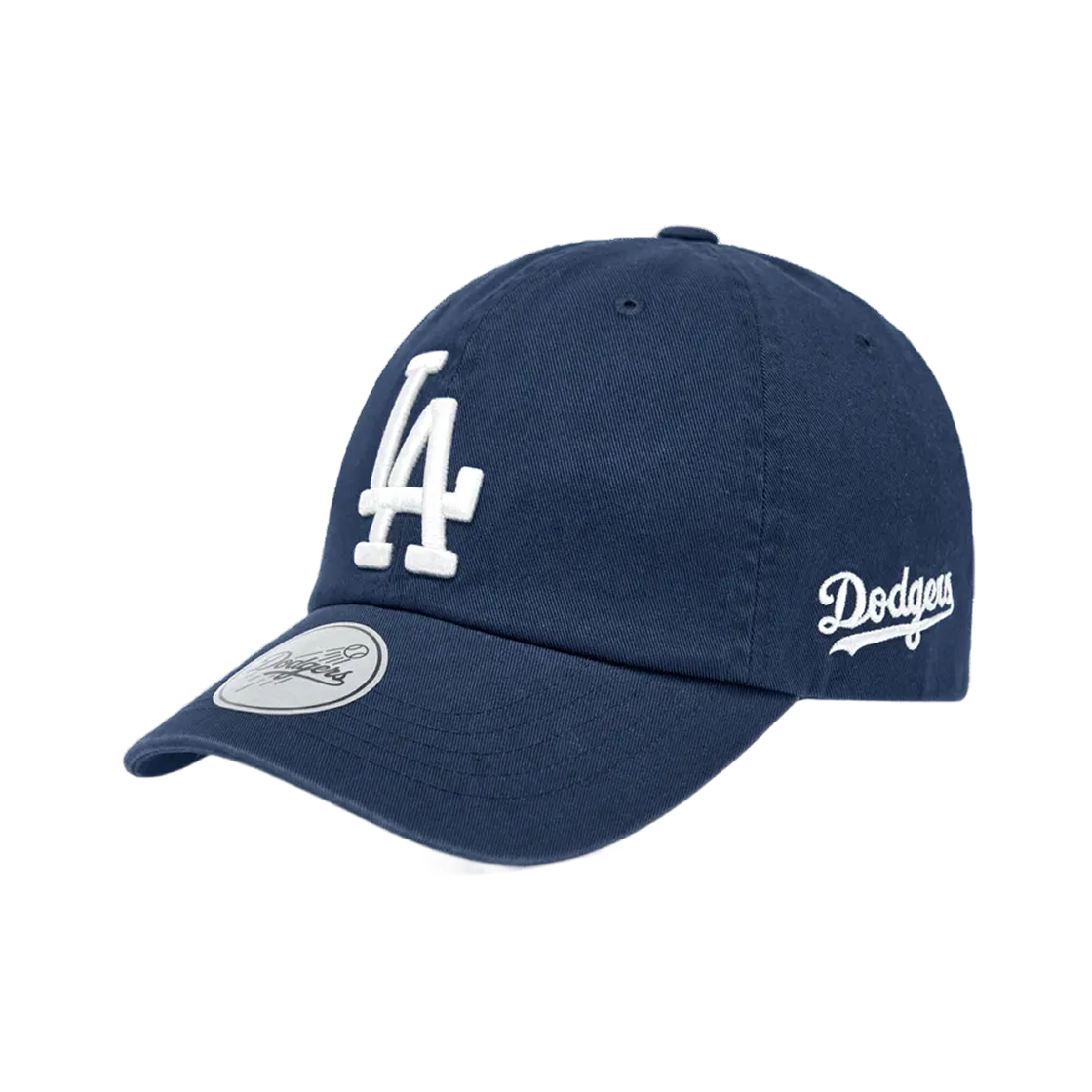 3ACPB245N-07NYS MLB Signature Unstructured Ball Cap LA Dodgers Navy