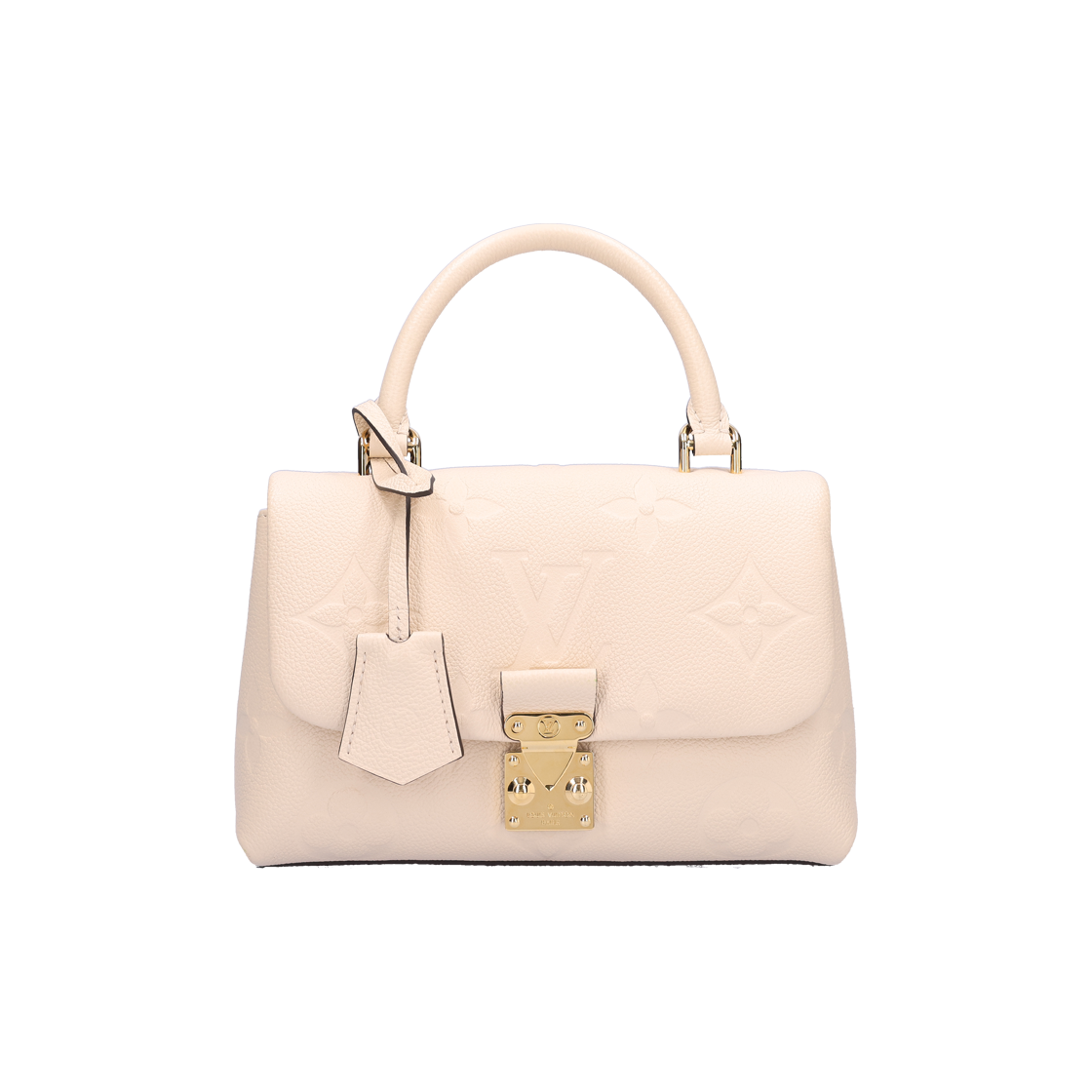 ITGG9RPI2JBH Louis Vuitton Madelein BB Leather in Cream Beige