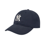 MLB Peach Twill Structured Ball Cap New York Yankees Navy