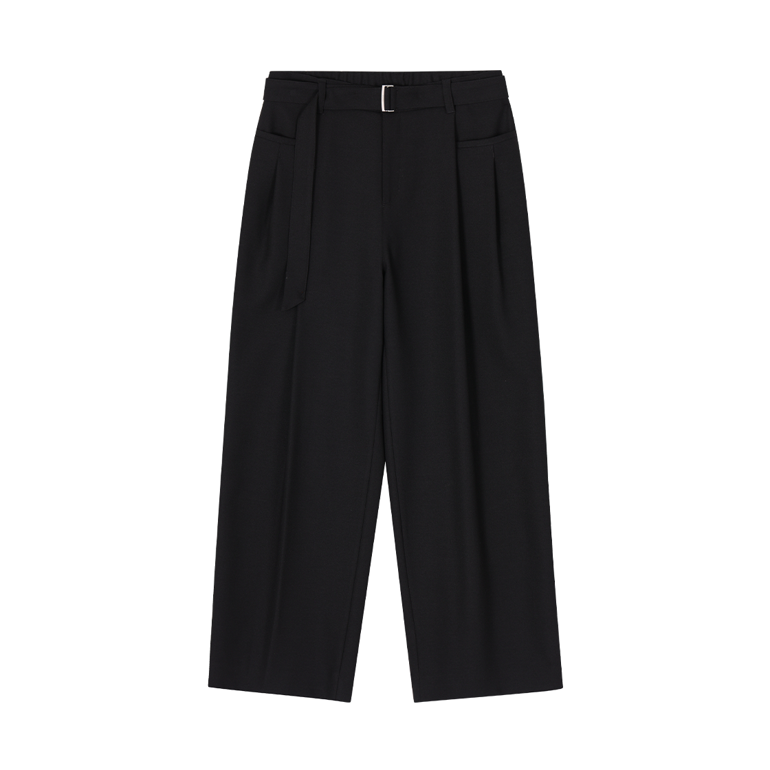SI2PT203BK SONGZIO HOMME Level Volume Straight Pants Black