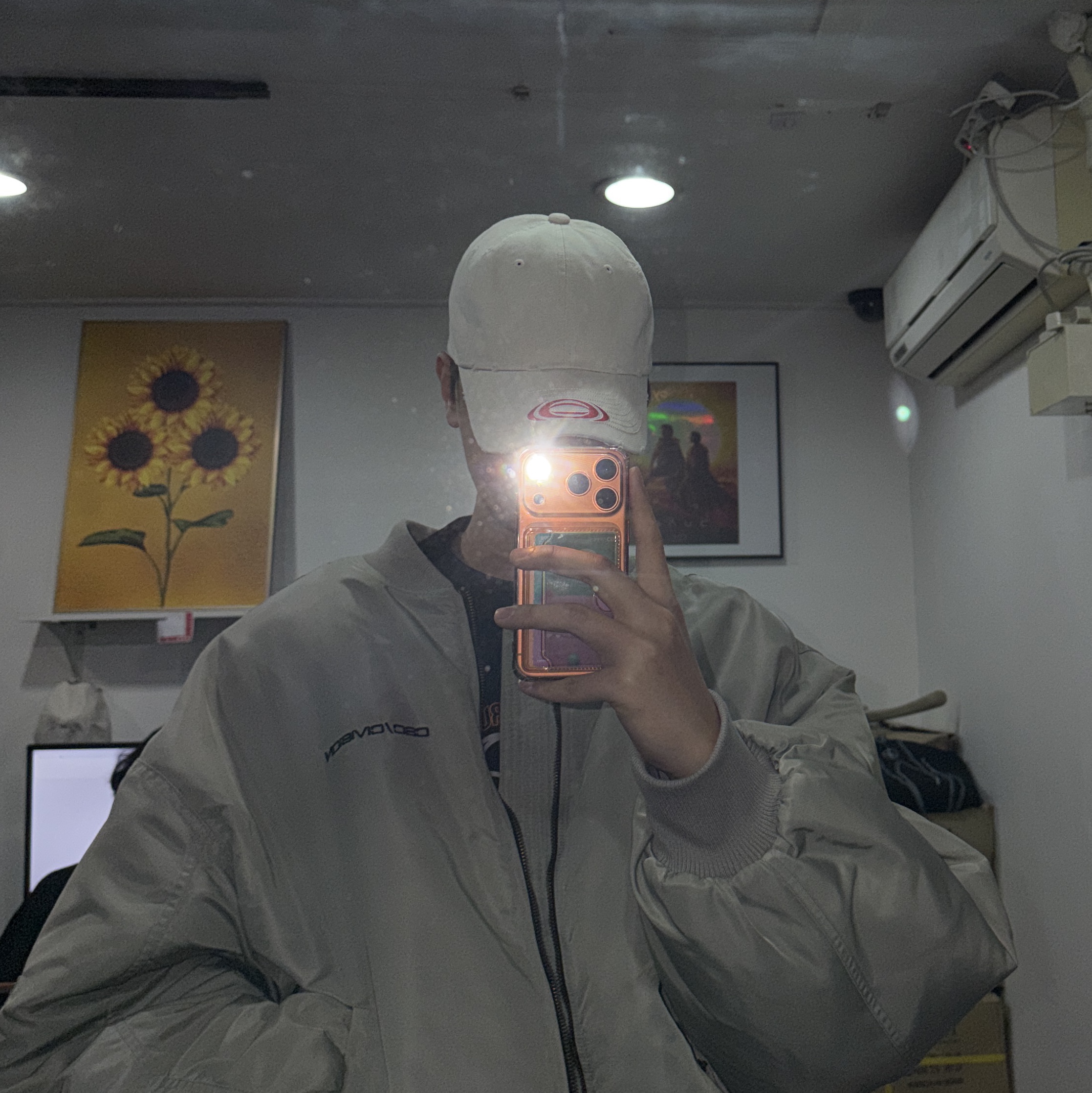 Civision by CSC Iconic Logo Cap Light Beige 착용 스타일