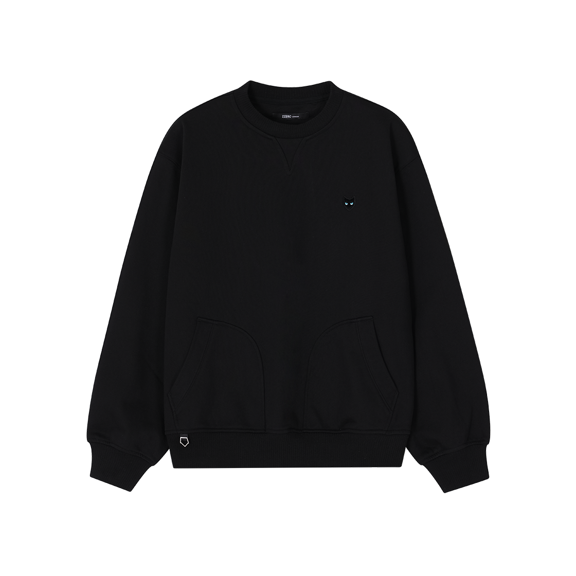 SI2TS800BK SONGZIO ZZERO Blue Eye Crewneck Black