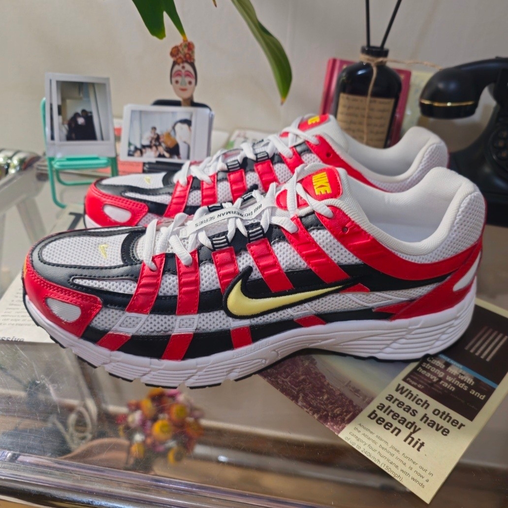 Nike P-6000 White Lemon Chiffon 착용 스타일 - 2
