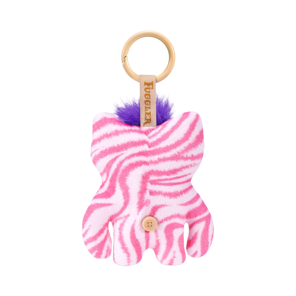 퍼글러 베이비 와이드 위어도 키링 핑크(Fuggler Baby Wide Weirdo Keyring Pink) - 2
