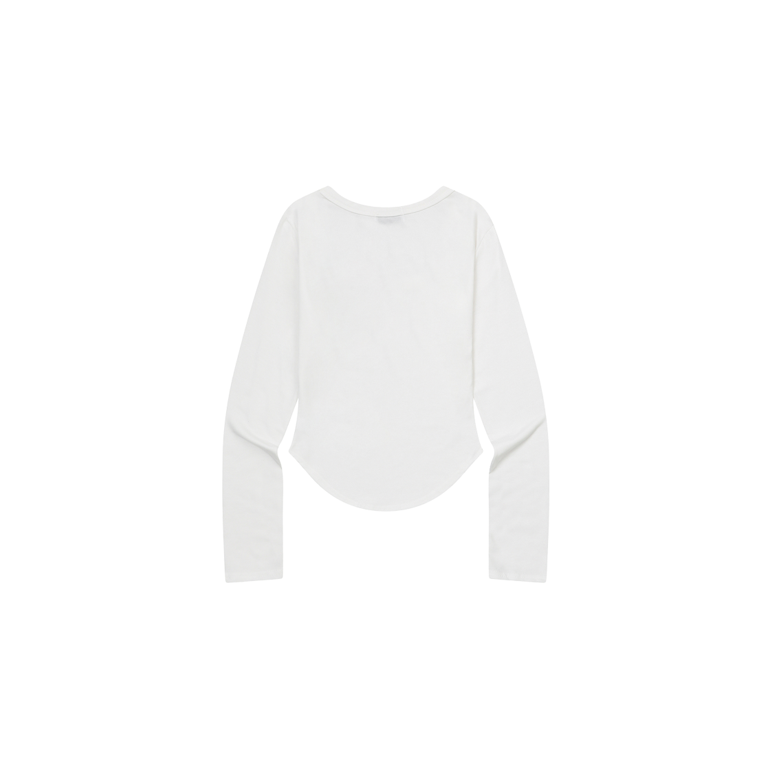 무센트 시에라 호피 하트 유넥 굴림 긴팔 티 (4컬러) 화이트 - 호피 브라운(MUCENT Sierra Leopard Heart U-Neck Log Sleeve T (4Color) White - Leopard Brown) - 2