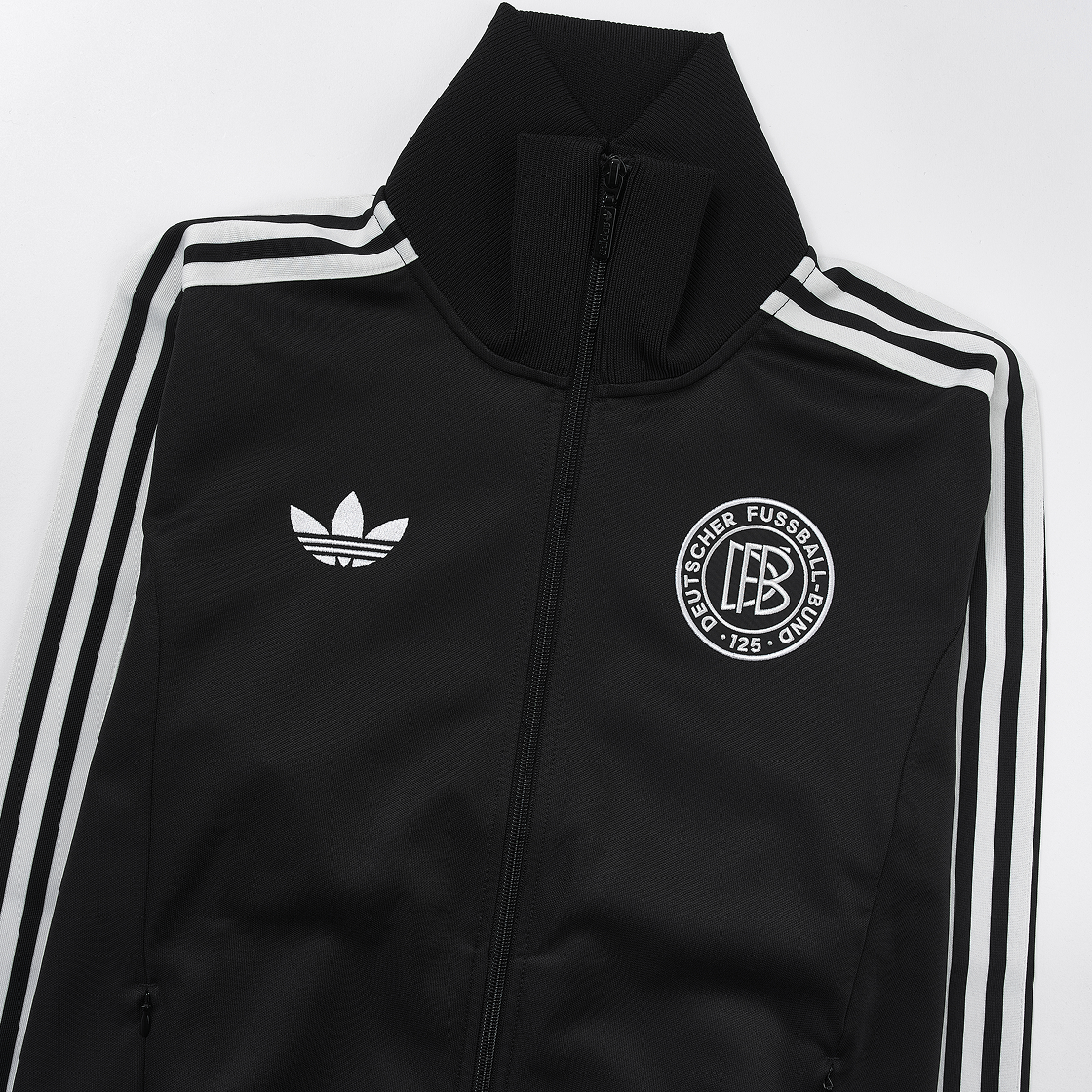 아디다스 독일 125주년 트랙탑 블랙 - US 사이즈(Adidas Germany 125th Anniversary Track Top Black - US Sizing) - 3