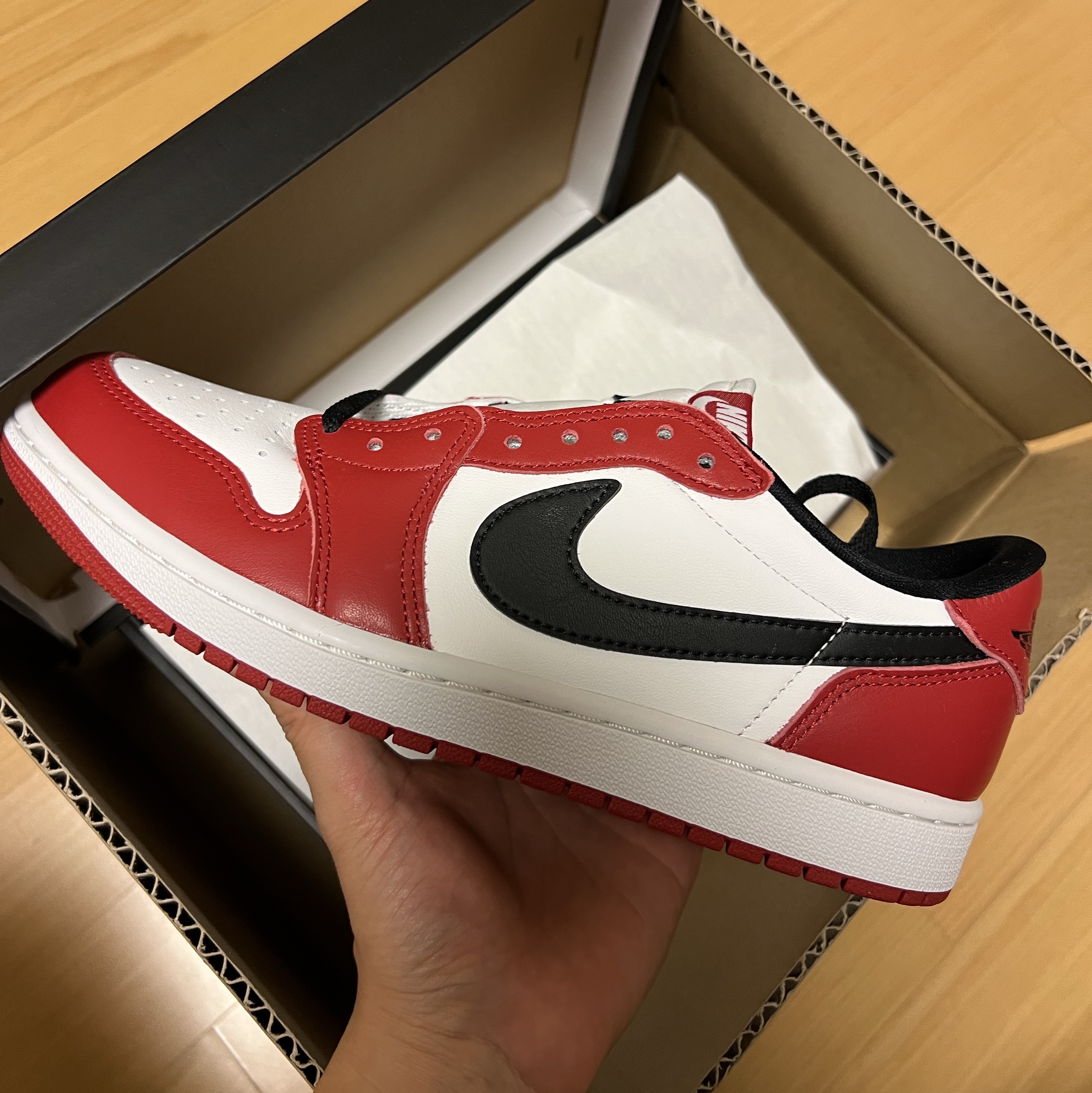 Jordan 1 Retro Low OG Chicago 착용 스타일