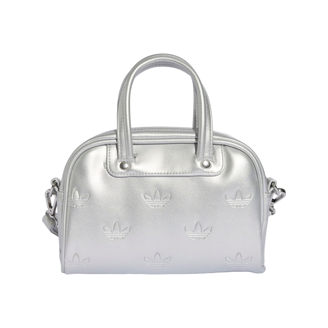 JW0050 Adidas Adicolor Mini Bowling Bag Silver Metallic