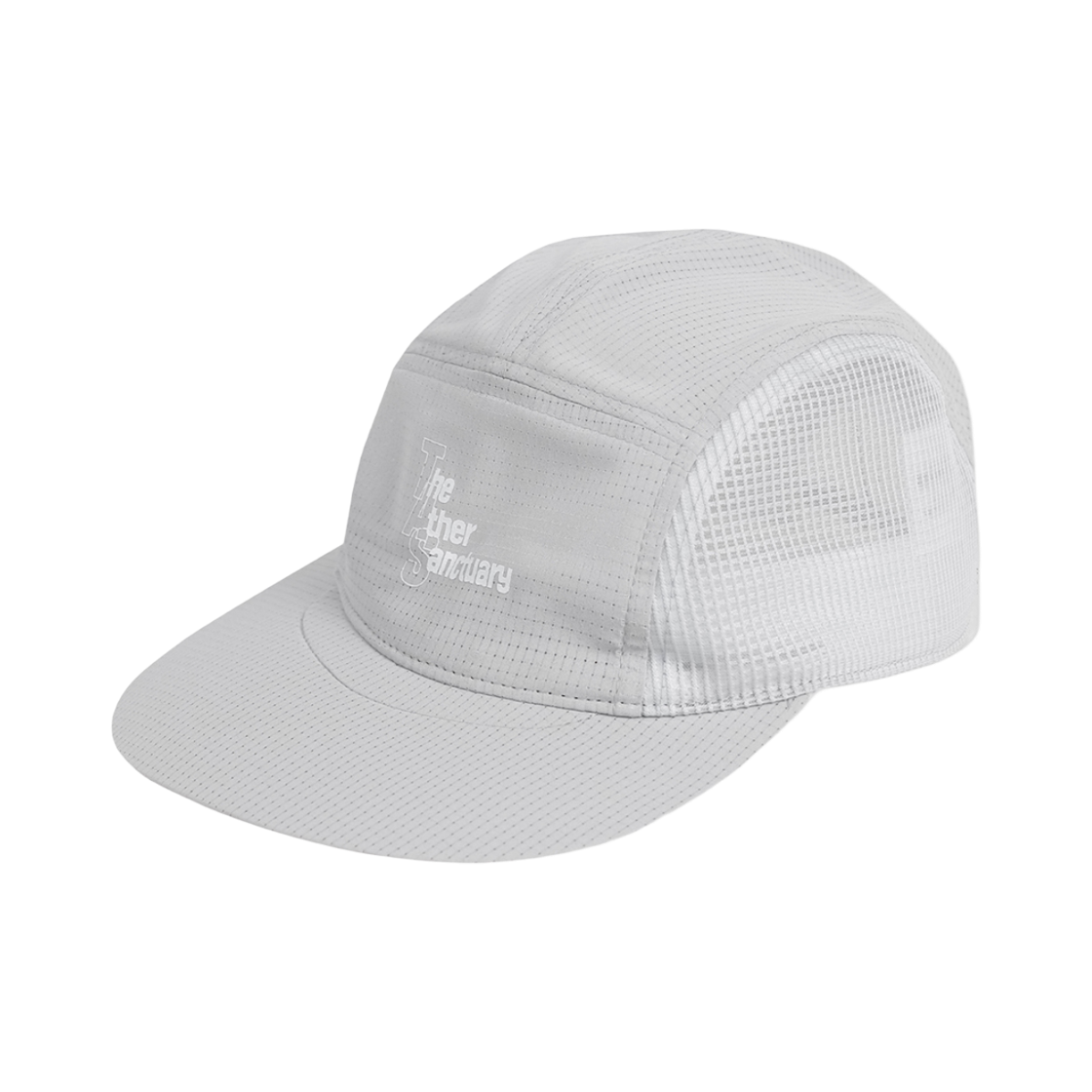 CAP007 TAS Vantage Mesh Running Cap Silver