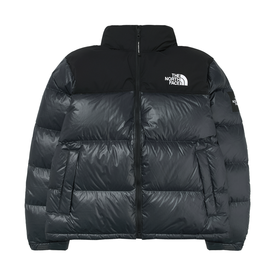 노스페이스 화이트 라벨 노벨티 눕시 다운 자켓 RDS 다크 그레이(The North Face White Label Novelty Nuptse Down Jacket RDS Dark Gray) - 1