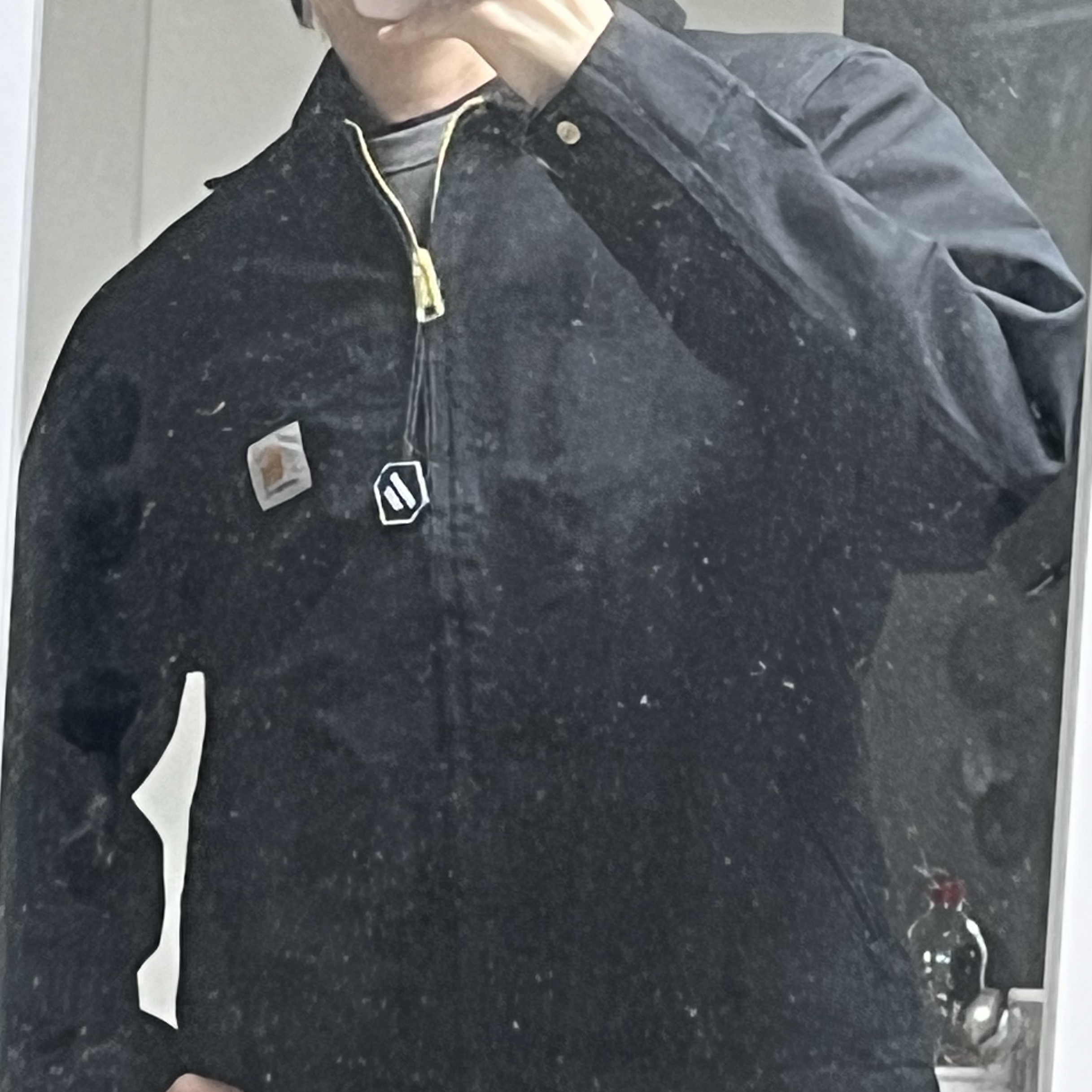 Carhartt WIP Detroit Jacket Black 착용 스타일