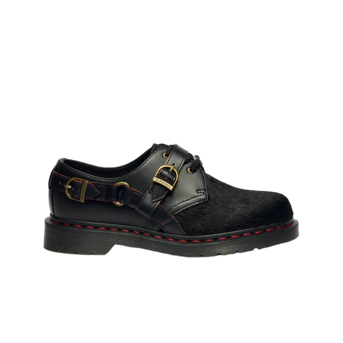 42418001 Dr. Martens 1461 Year Of The Horse Leather Shoes Black