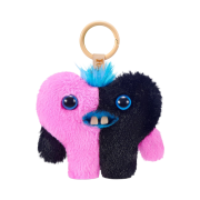 Fuggler Baby Heart Mcfarty Keyring Purple Navy