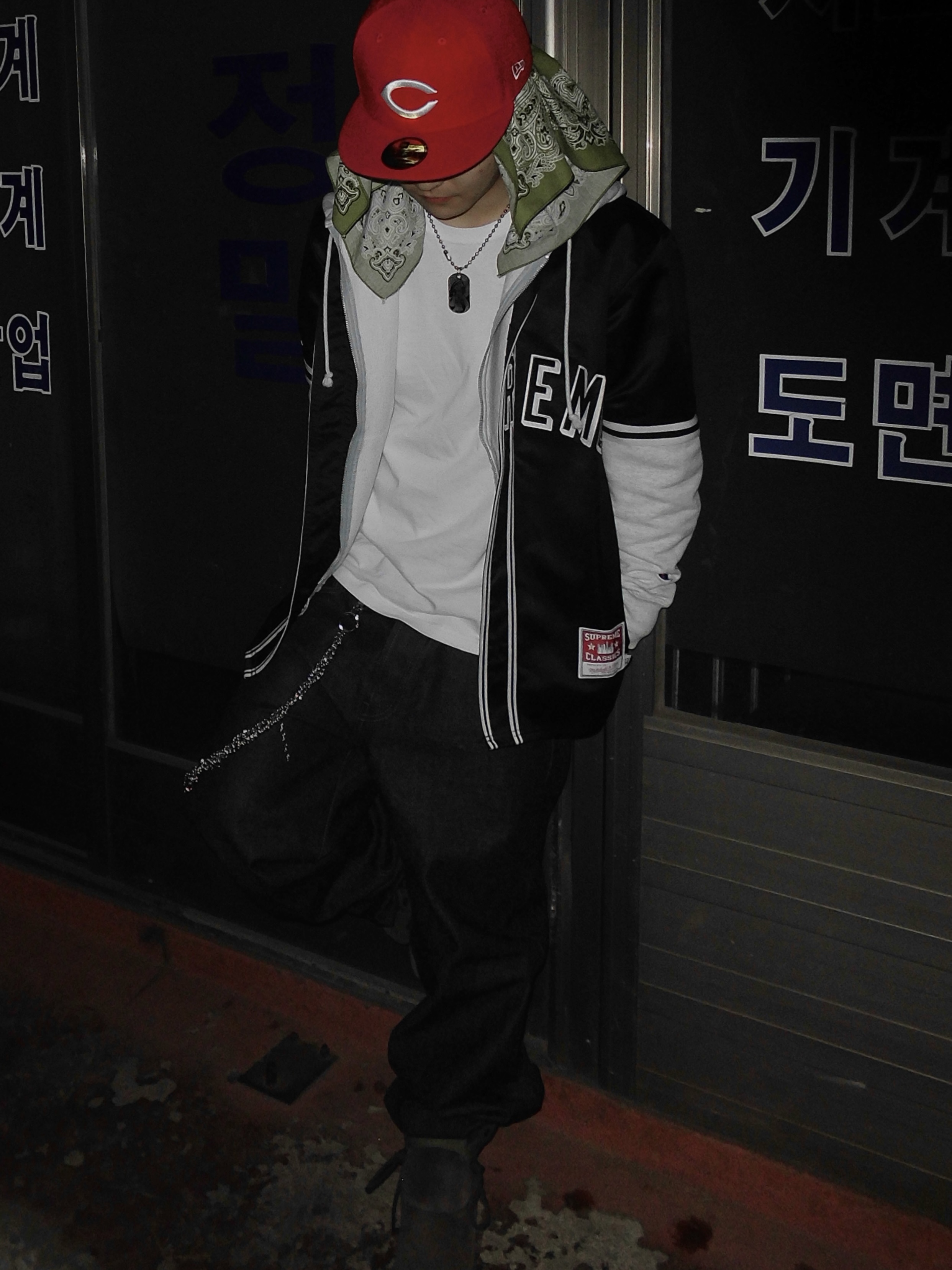 Supreme Baggy Selvedge Jean Rigid Indigo - 25FW, Timberland Premium 6 inch Waterproof Boot Dark Brown - Wide 착용 스타일 - 3