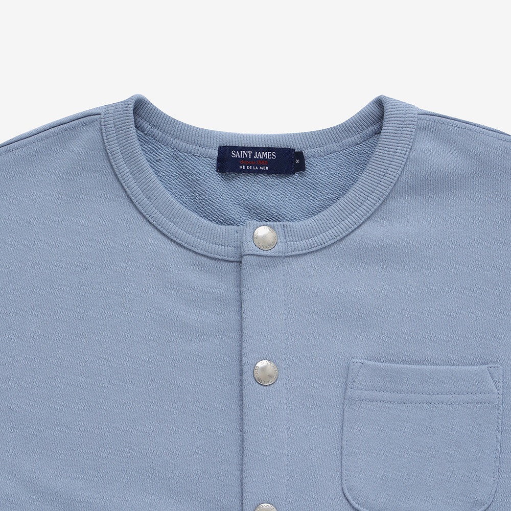 세인트 제임스 봉봉 가디건 블루(Saint James Bon Bon Cardigan BLU) - 3