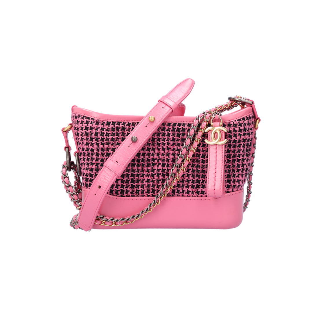 샤넬 A91810 가브리엘 스몰 호보백 트위드 핑크(Chanel A91810 Gabrielle Small Hobo Bag in Pink Tweed)