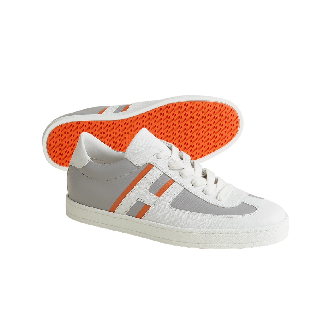 에르메스 부메랑 스니커즈 멀티꼴로르 그리 떵뻬렁스(Hermes Boomerang Sneakers Multicolore Gris Temperance) - 2