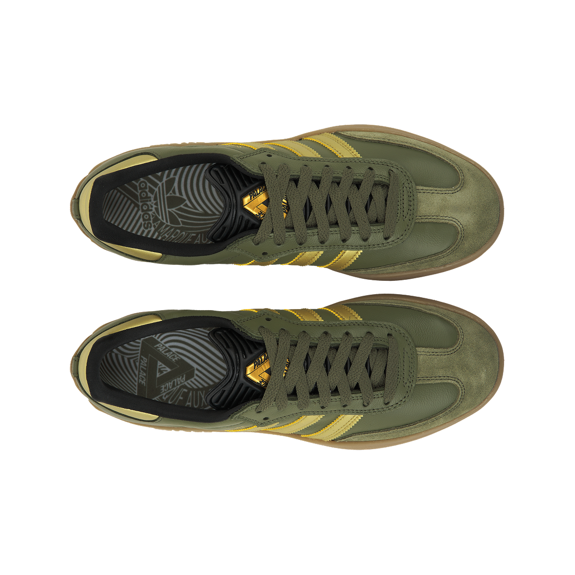 아디다스 x 팔라스 삼바 올리브 골드(Adidas x Palace Samba Olive Gold) - 5