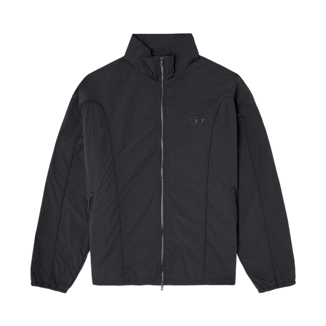 A219810AKAD-9XX Diesel J-Five-Wrd-Akad Jacket Black