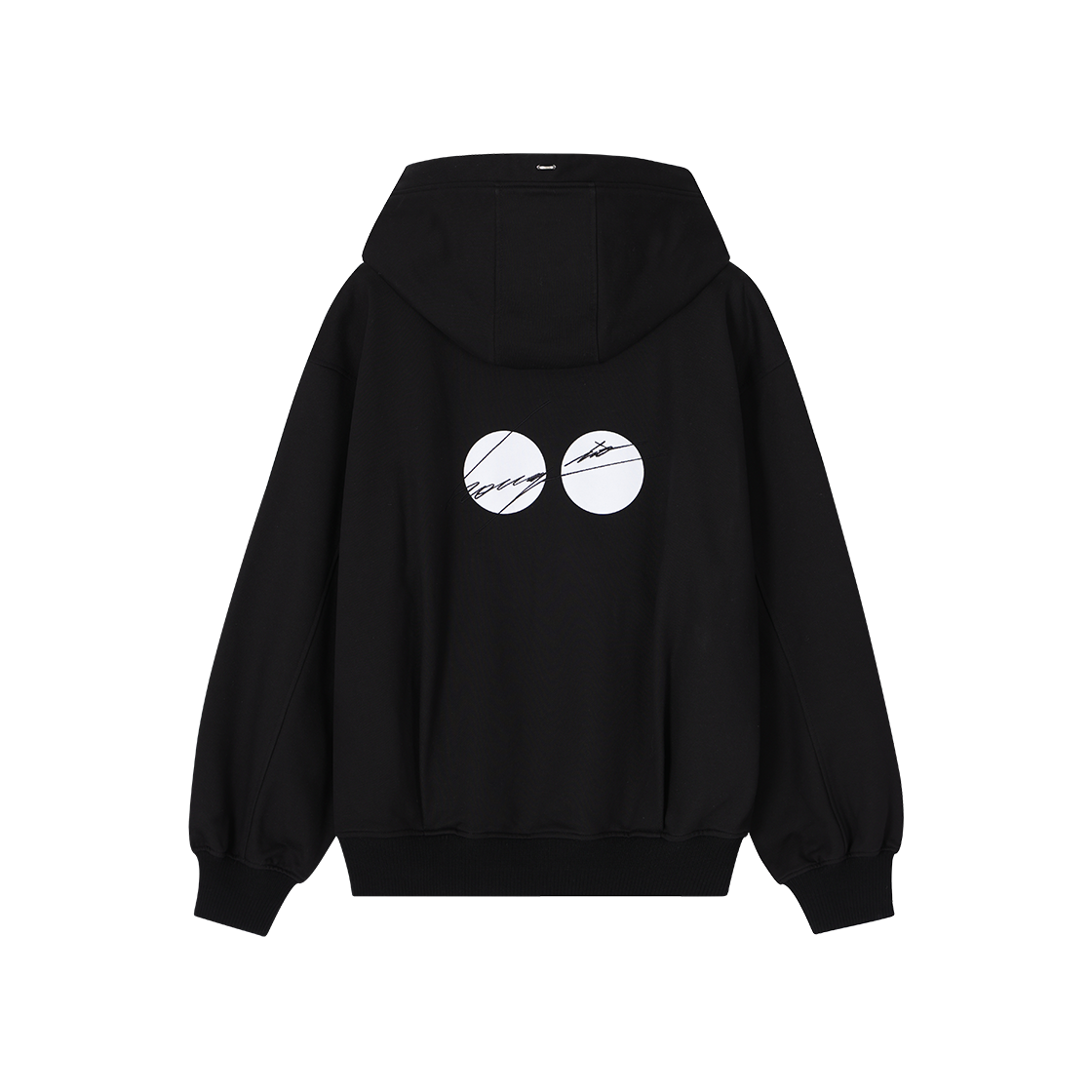 SI2TS712BK SONGZIO COLLECTION Blackeyes Hood Zip Up Black