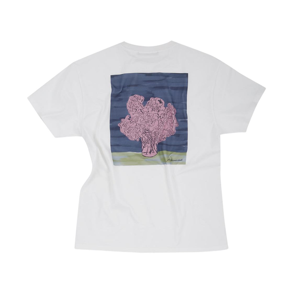 앤더슨벨 뉴 AB 프린트 티셔츠 화이트(Andersson Bell New AB Print T-Shirt White) - 2