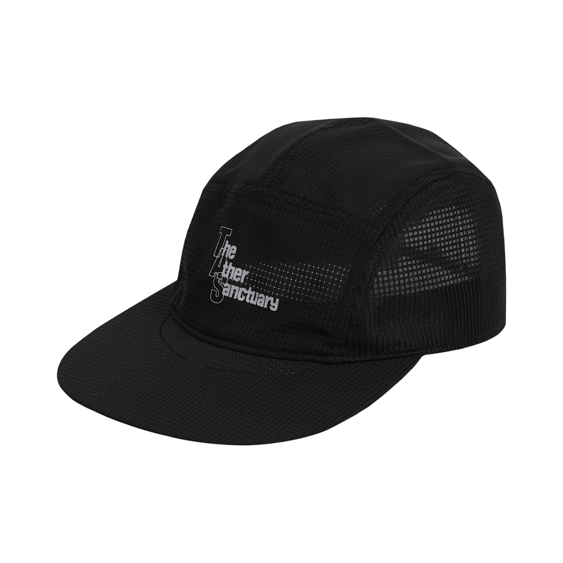 CAP006 TAS Vantage Mesh Running Cap Black
