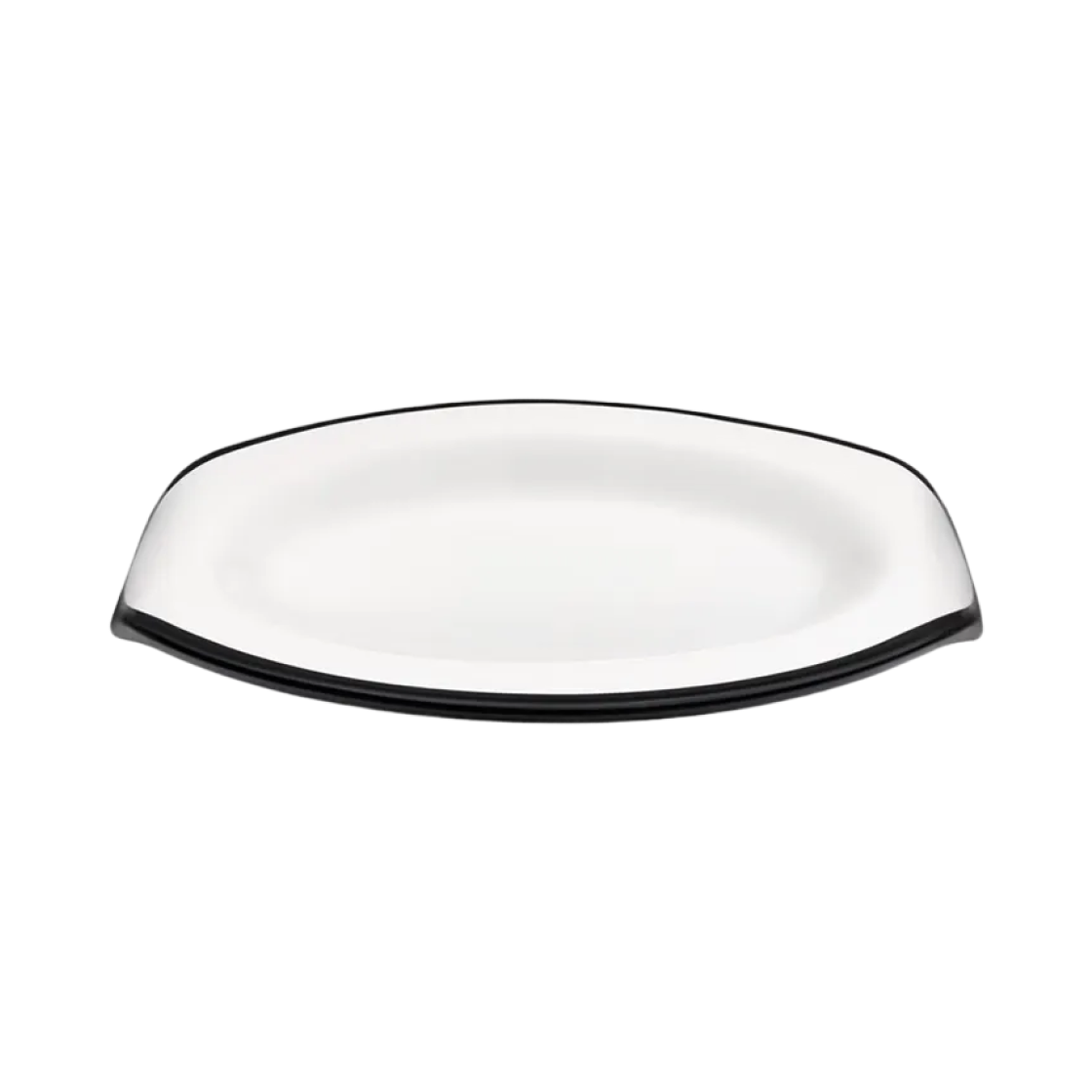 S17000168 Nuflaat Line Plate S Black