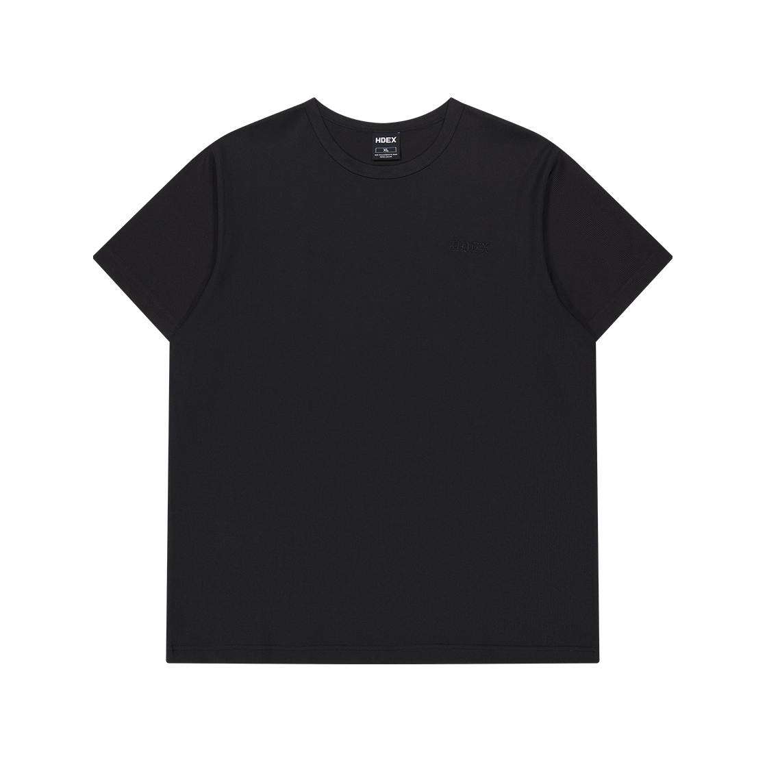 H1AM1MLTS930BK HDEX Fine Motion Waffle Short Sleeve Black