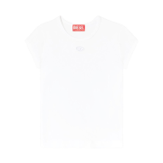 (W) Diesel T-Angie-Od Logo T-Shirt White