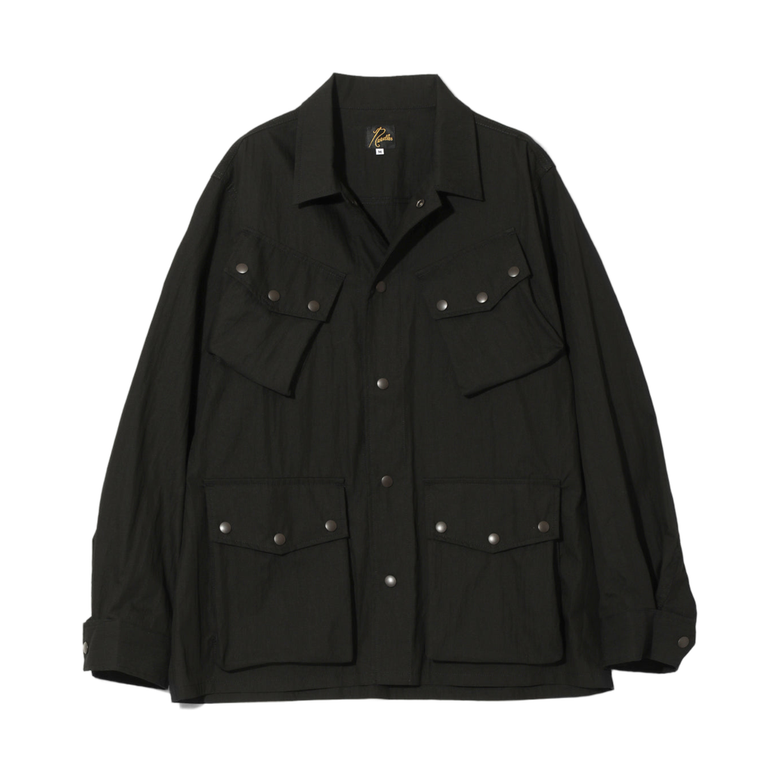 니들스 정글 퍼티그 자켓 C/N 옥스포드 블랙(Needles Jungle Fatigue Jacket C/N Oxford Black) - 1