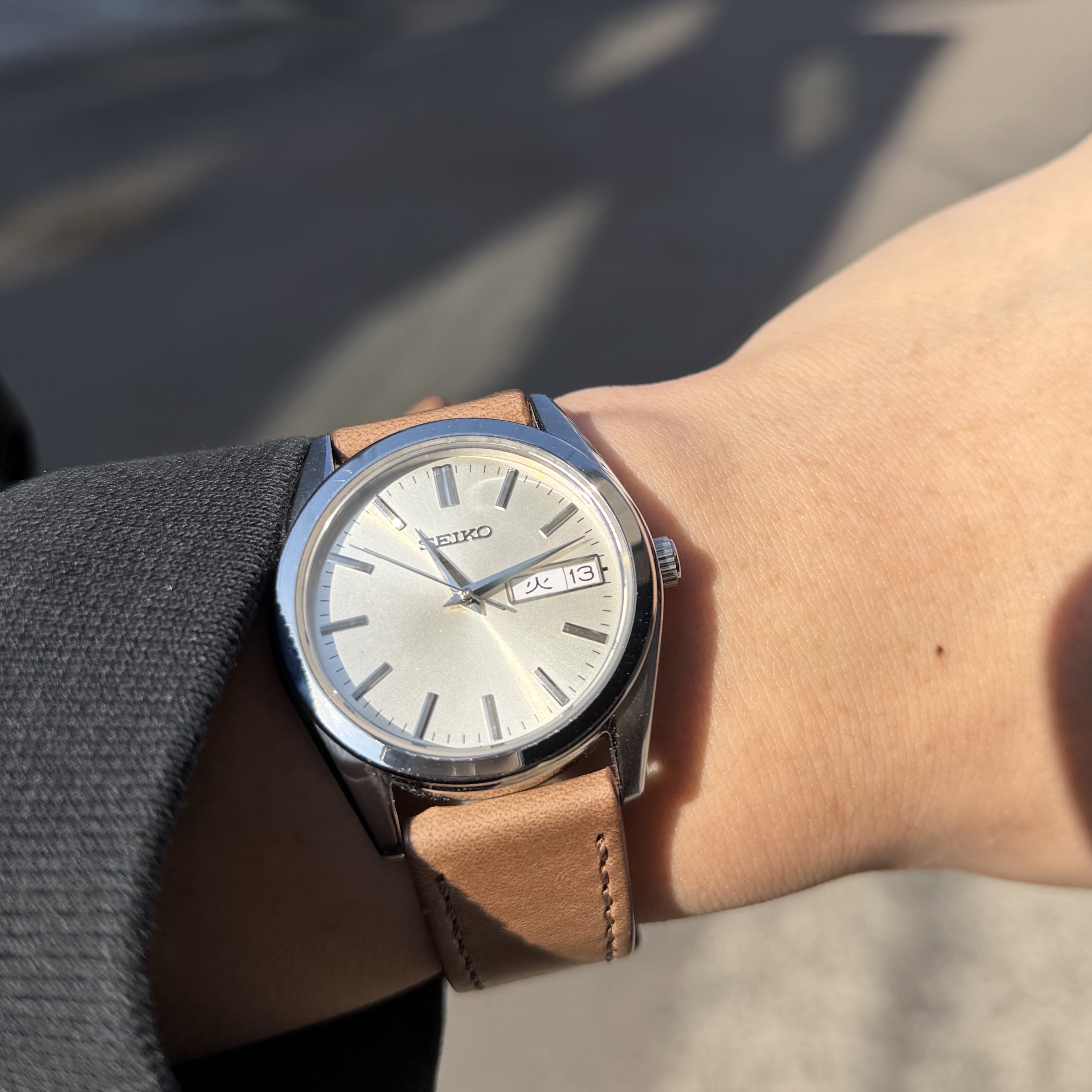 Seiko SBTH007 Silver 착용 스타일