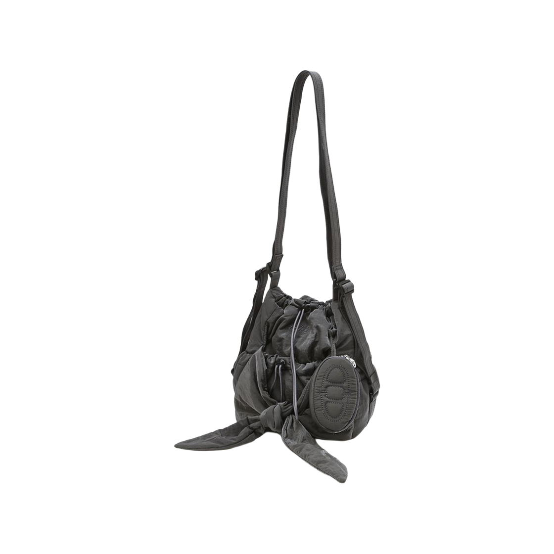 AABA6E941G3 Athe Vanessabruno Acc Ruban Dark Gray Ribbon Backpack & Shoulder Bag Mini Dark Grey