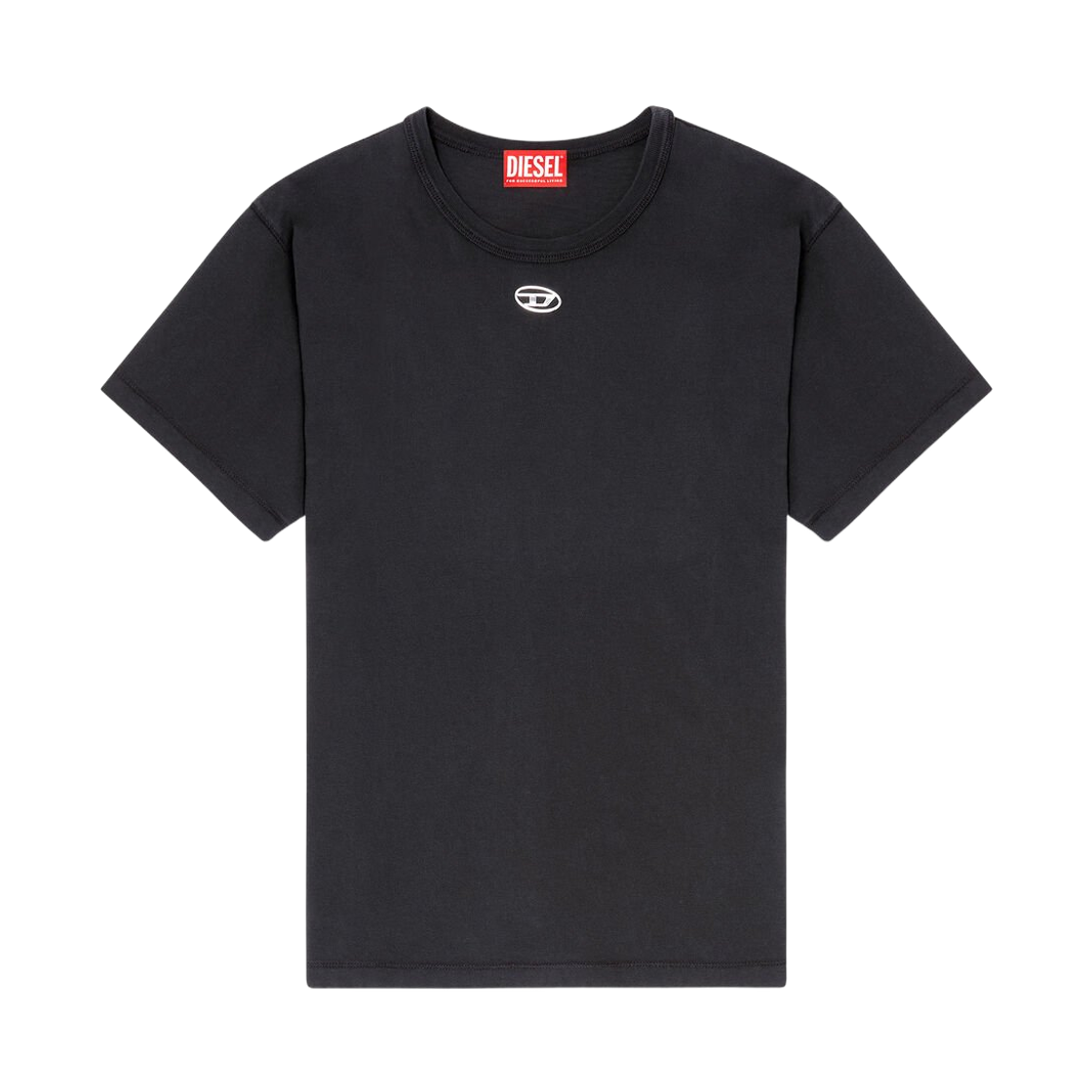 A203990JMBB-900 (W) Diesel T-Normy-Od-S1 Cotton T-Shirt Black