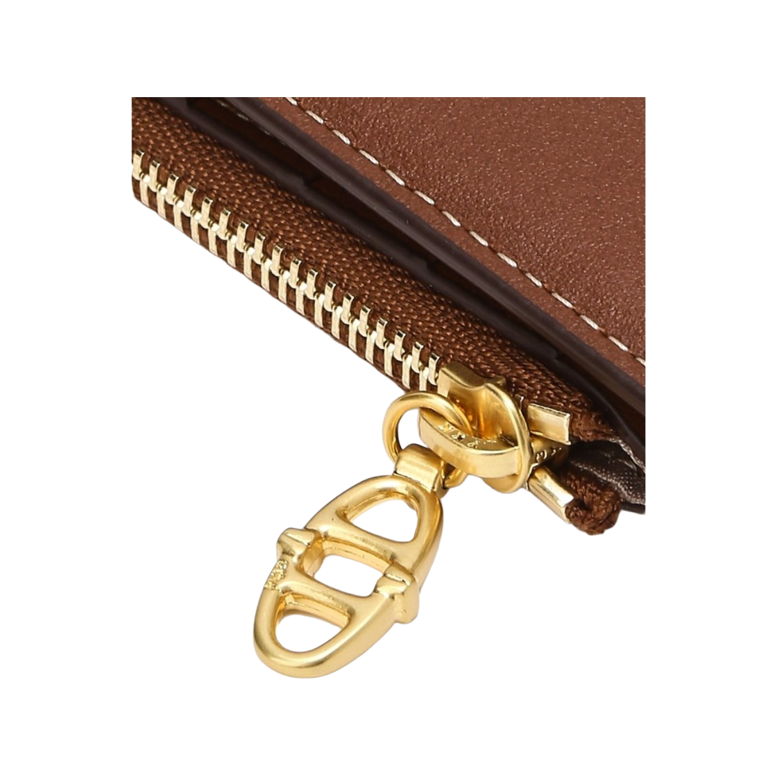 아떼 바네사브루노 액세사리 브라운 레더 2단 장지갑 브라운(Athe Vanessabruno Acc Brown Leather Bi-Fold Long Wallet Normal Brown) - 5