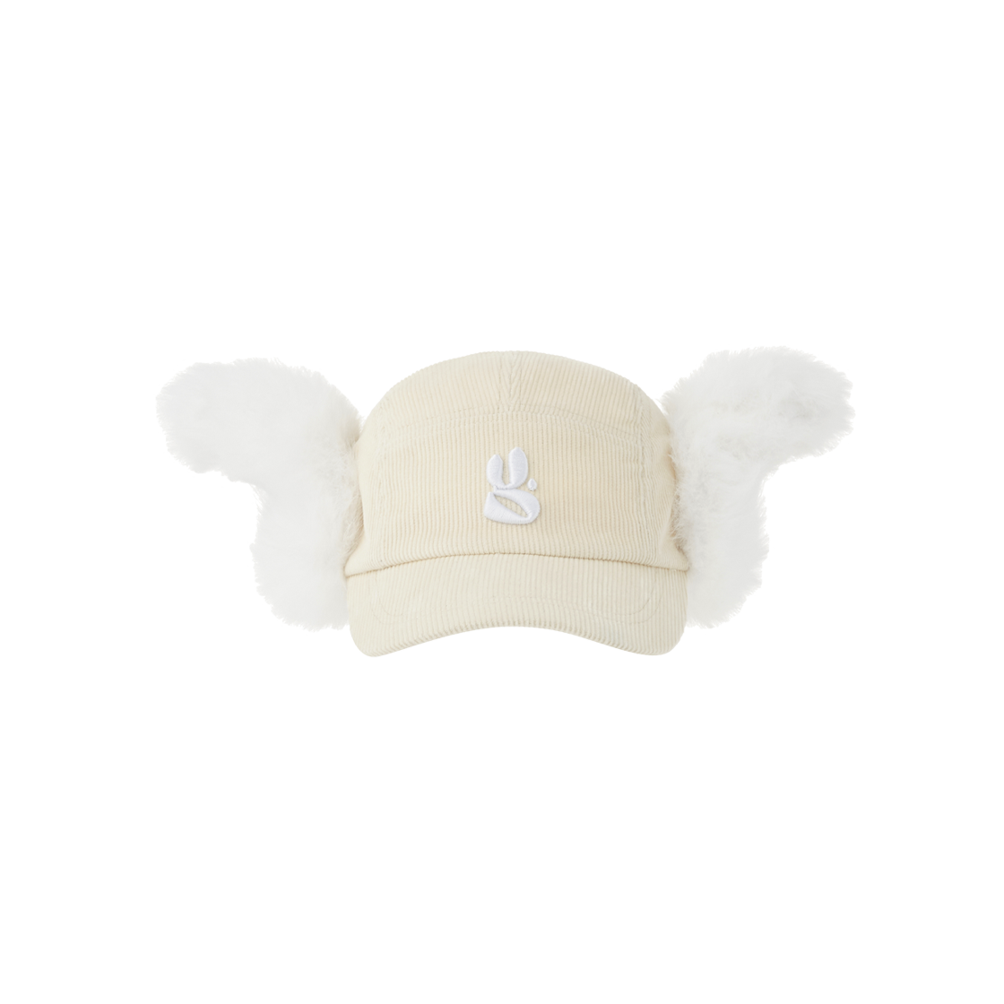 예그 트위스트 퍼 캡 아이보리(Yegg Twist fur cap Ivory)
