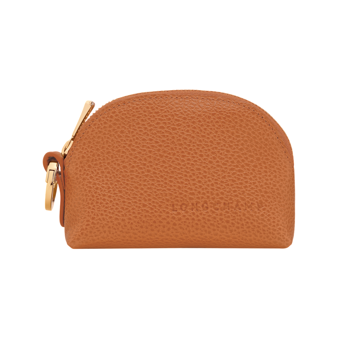 30055021490 Longchamp Le Foulonne Coin Purse Amber