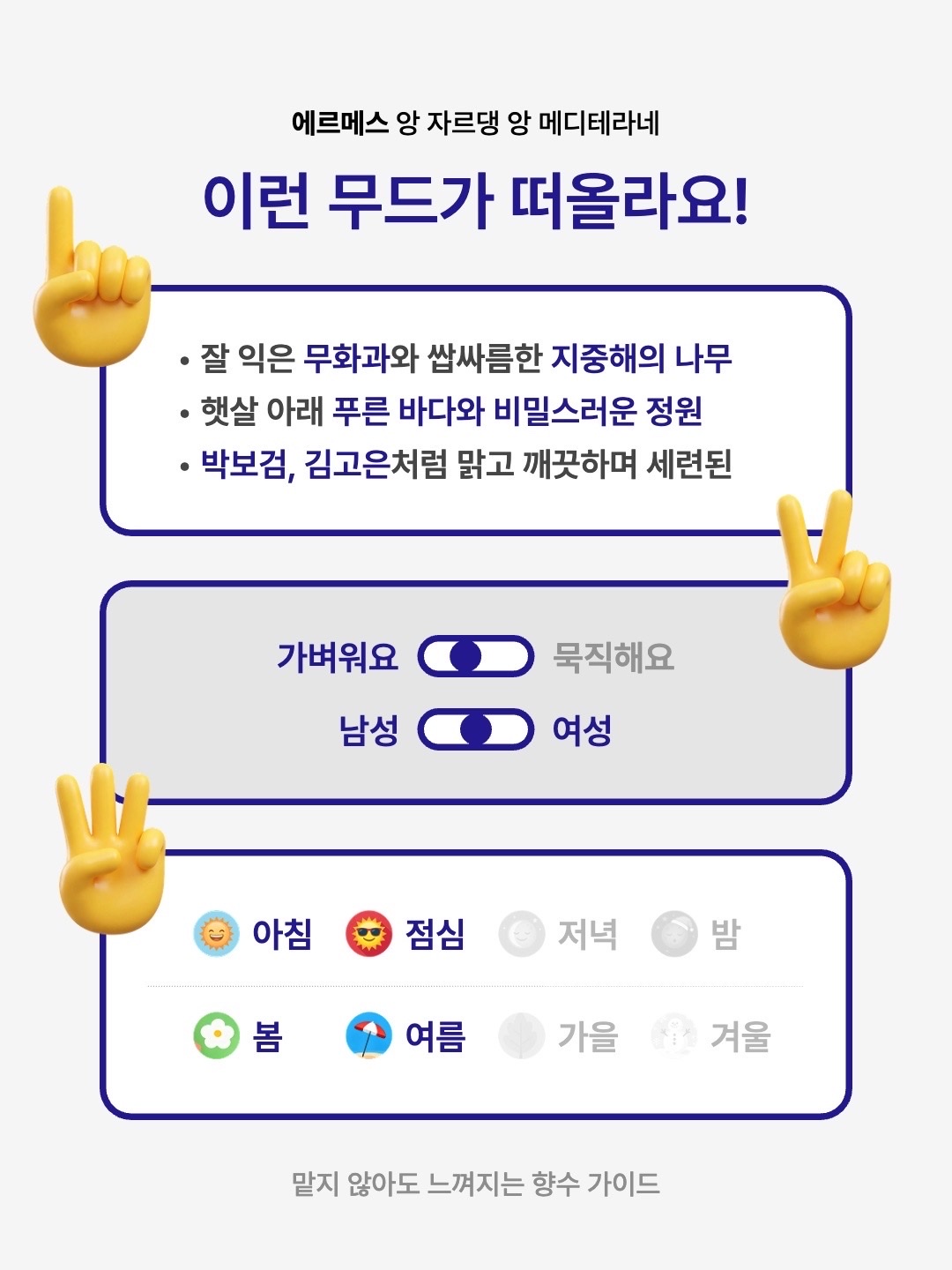 Hermes Un Jardin en Mediterranee Eau de Toilette 50ml, Hermes Un Jardin en Mediterranee Eau de Toilette 100ml 착용 스타일 - 2