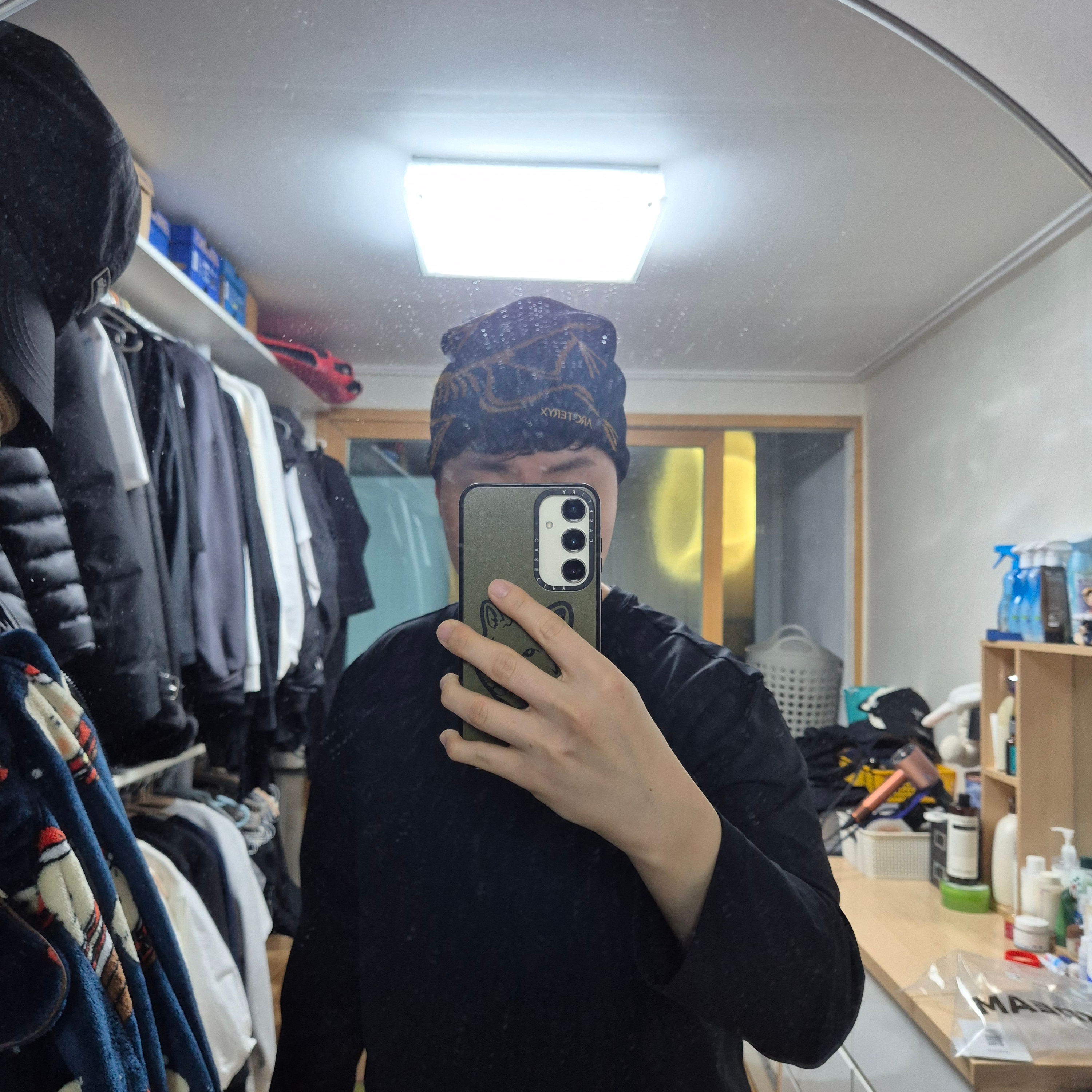 Arc'teryx Bird Head Toque 24K Black 착용 스타일 - 4