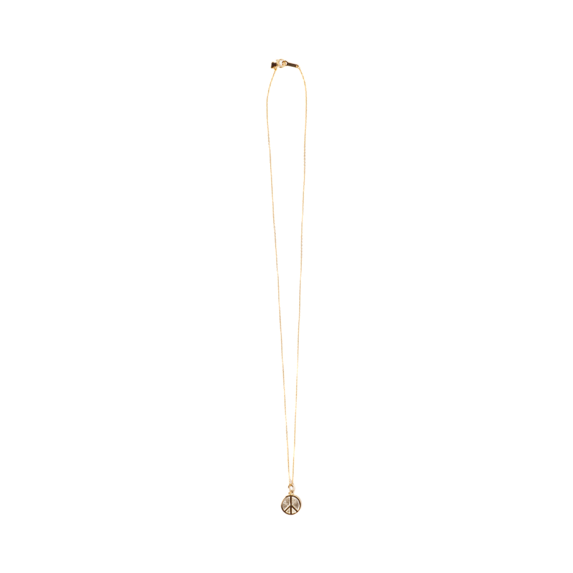 니들스 펜던트 골드 플레이트 피스(Needles Pendant Gold Plate Peace)