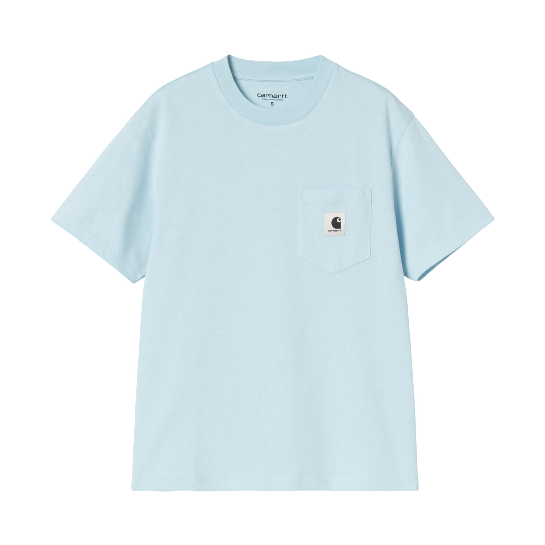 (W) 칼하트 WIP 숏슬리브 포켓 티셔츠 이카리아((W) Carhartt WIP S/S Pocket T-Shirt Icaria) - 1