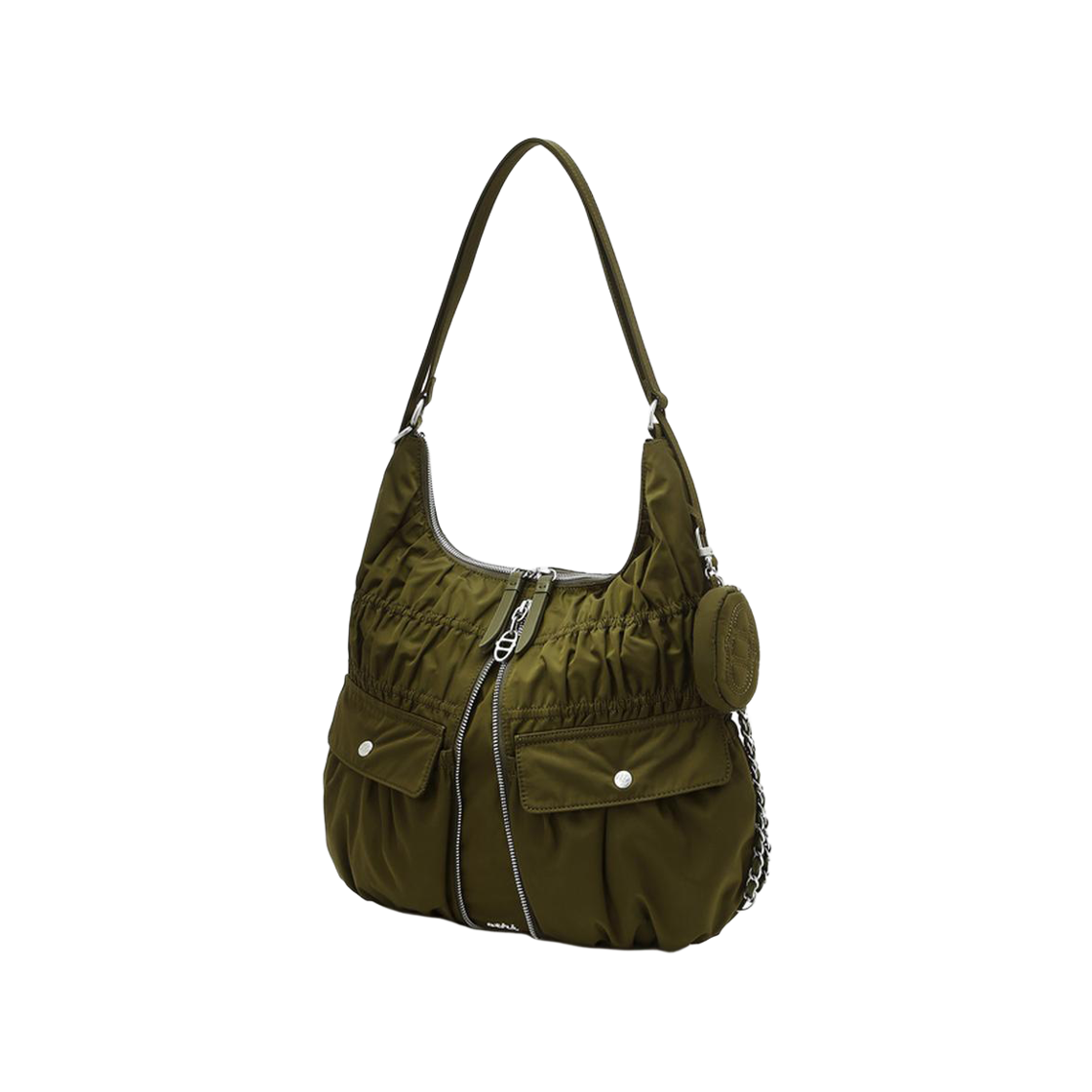AABA6E750K2 Athe Vanessabruno Acc Khaki Nuage Shoulder Bag Normal Khaki