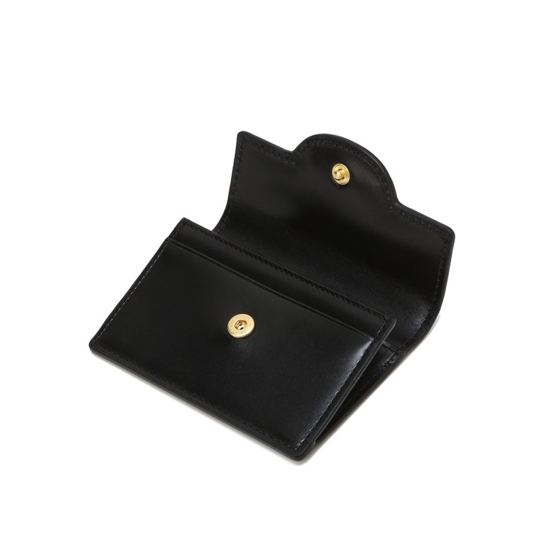아떼 바네사브루노 액세사리 블랙 보딸라또 플랩 카드지갑 블랙(Athe Vanessabruno Acc Black Bottalato Flap Card Wallet Black) - 3