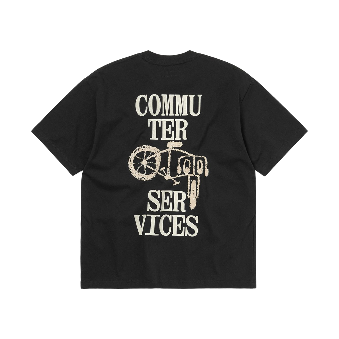 디스이즈네버댓 x 액츄얼 소스 커뮤터 티셔츠 블랙(Thisisneverthat x Actual Source Commuter T-Shirt Black) - 2