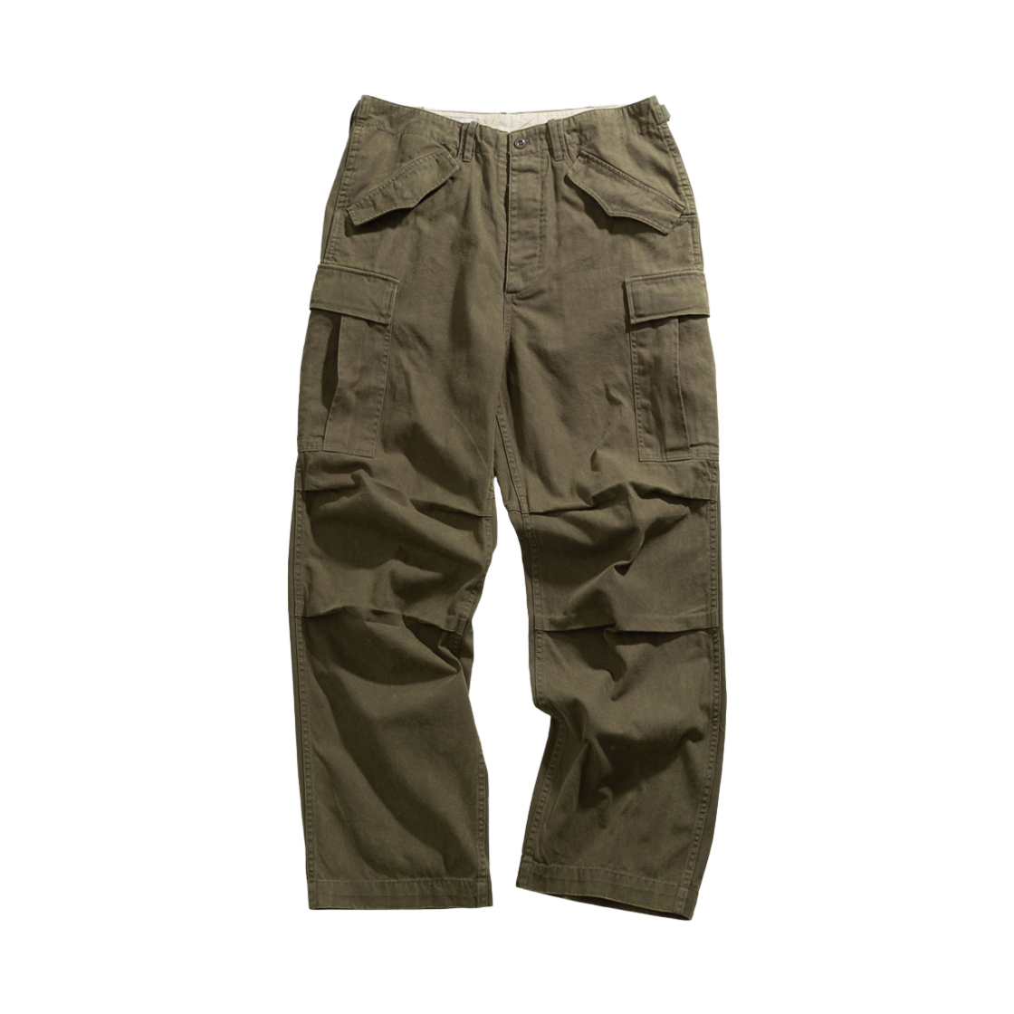 헤이스트 빈티지 HBT 필드 트라우저 올리브(HEYSTE Vintage HBT Field Trouser / Olive) - 1