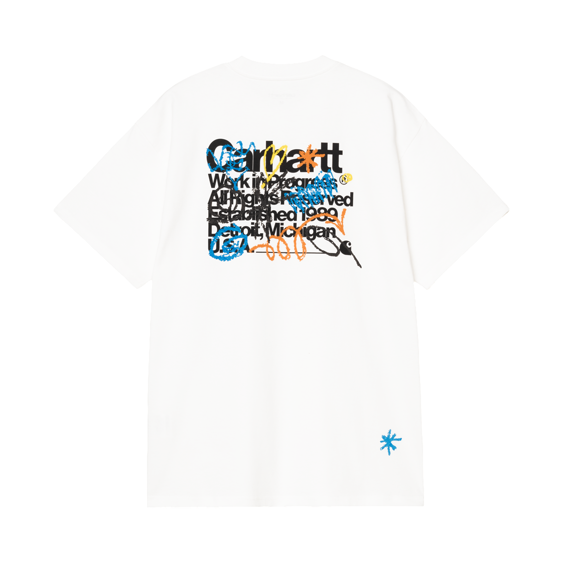 칼하트 WIP 숏슬리브 프라이머리 티셔츠 화이트(Carhartt WIP S/S Primary T-Shirt White) - 2