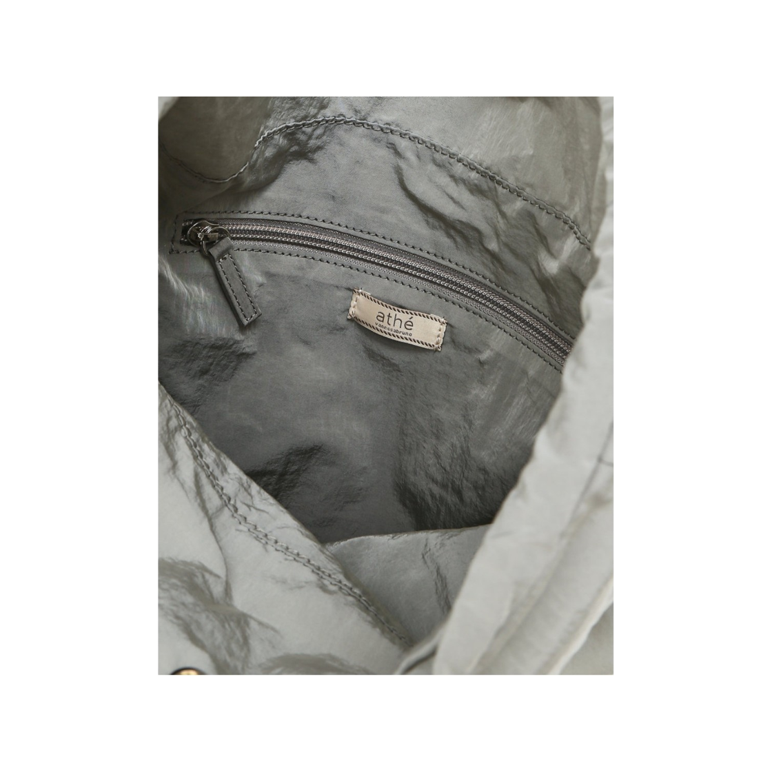 아떼 바네사브루노 액세사리 르봉 그레이 리본 백팩 겸 숄더백 L 그레이(Athe Vanessabruno Acc Ruban Gray Ribbon Backpack & Shoulder Bag L Normal Grey) - 3