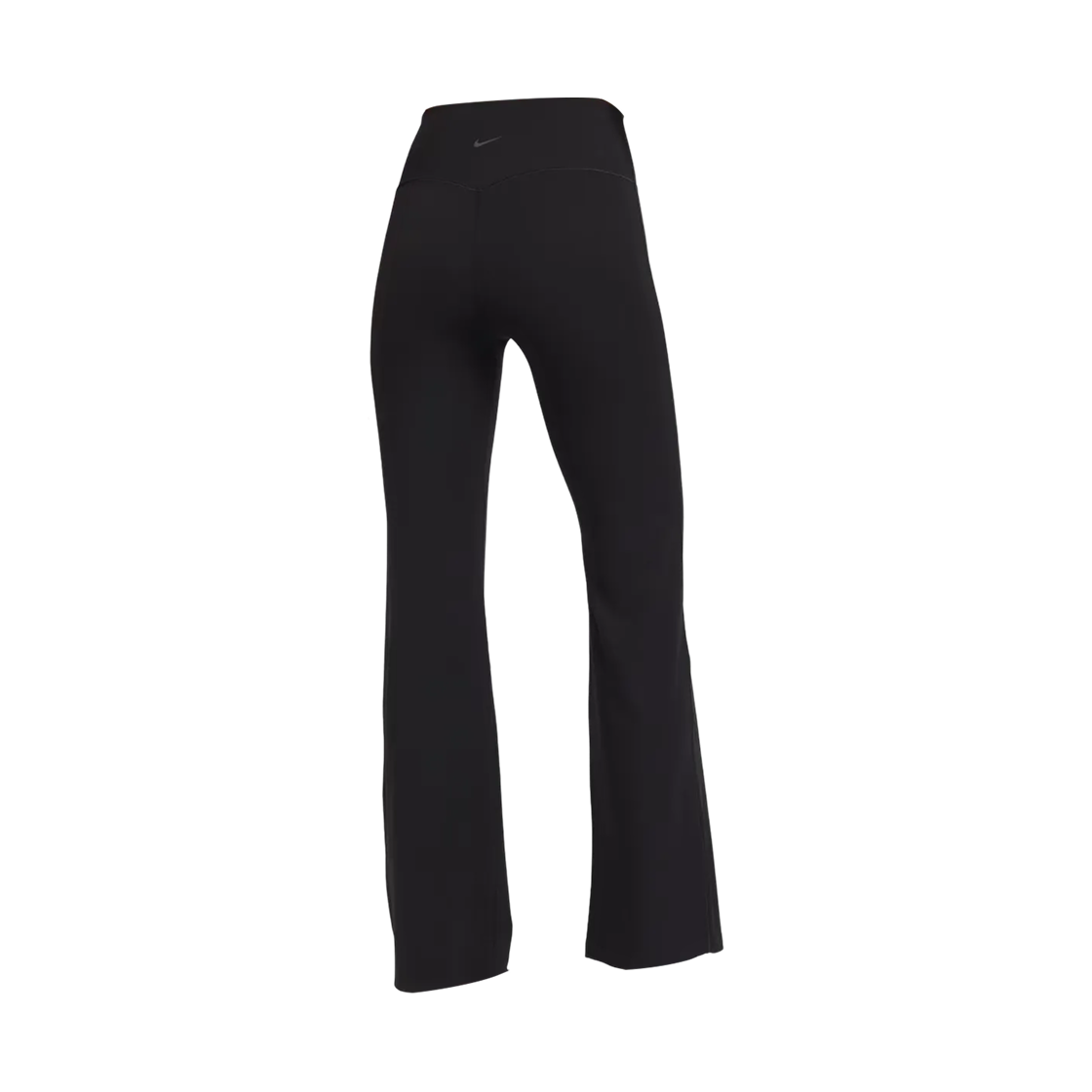 (W) 나이키 젠비 하이웨이스트 플레어 노 프론트 심 레깅스 블랙 쿨 그레이 - 아시아((W) Nike Zenvy High-Waisted Flared Leggings with No Front Seam Black Cool Grey - Asia) - 2