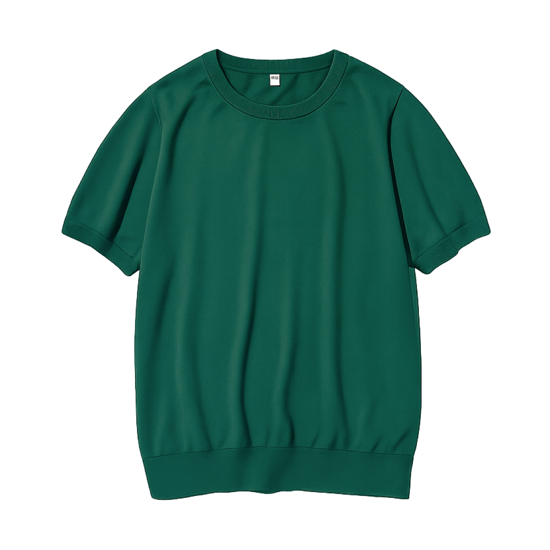 (W) 유니클로 UV 프로텍션 크루넥 스웨터 그린 - JP((W) Uniqlo UV Protection Crewneck Sweater Green - JP)